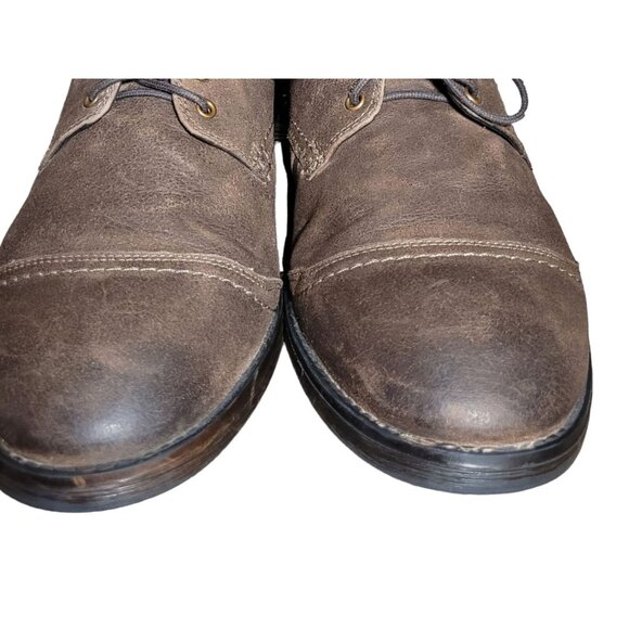 Clark's Chukka Ankle Desert Boots Men's Size 13M Dark Brown Leather Preowned - Picture 6 of 12